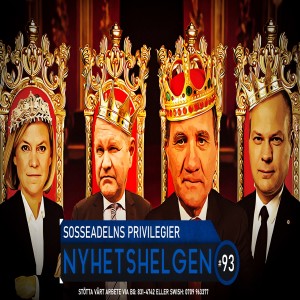 Nyhetshelgen #93 – Sosseadelns privilegier, valboskap, Arkiv X i verkligheten?