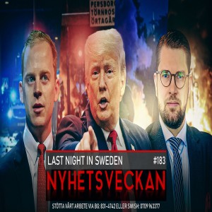 Nyhetsveckan 183 – Last night in Sweden, Le Pen vill förbjuda hucklen, Gonzalo lever!