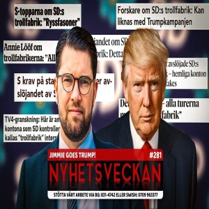 Nyhetsveckan 281 - Jimmie goes Trump!, mordförsök, vållande till annans död