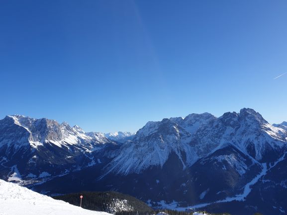 Mountain meditation with Silke
