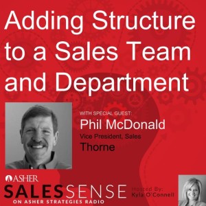 Adding Structure to a Sales Team and Department