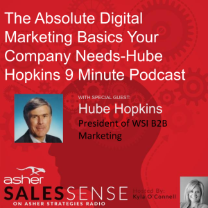 The Absolute Digital Marketing Basics Your Company Needs - Hube Hopkins 9 Minute Podcast