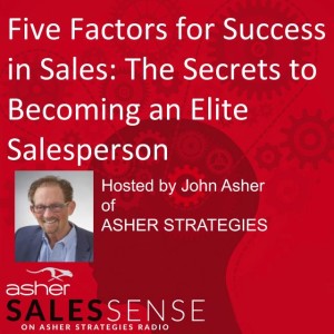 Five Factors for Success in Sales: The Secrets to Becoming an Elite Salesperson