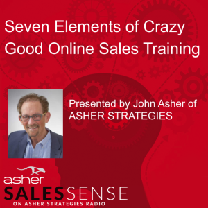 Seven Elements of Crazy Good Online Sales Training