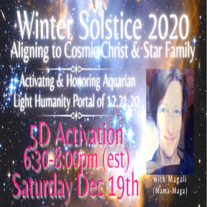 Winter Solstice 5D Activation (Live Recording on 12.19.20)