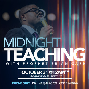 BCM Midnight Teaching - October 31, 2018