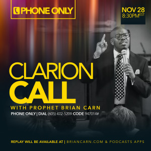 BCM Clarion Call - November 28, 2018