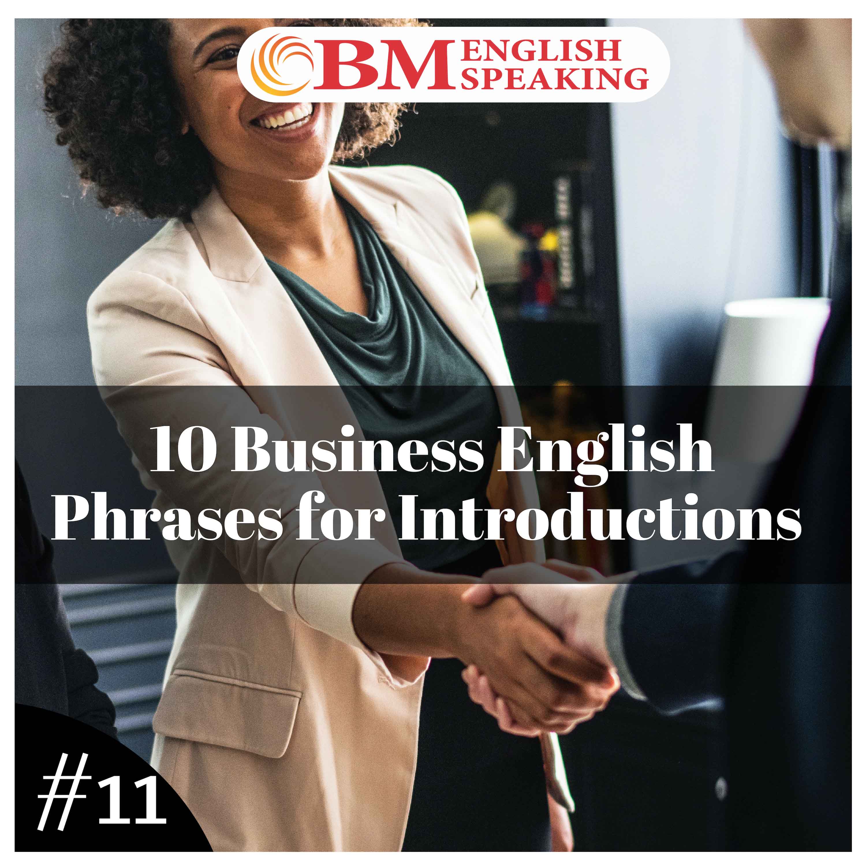 10 Business English Phrases For Introductions