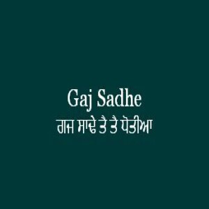 Gaj Sadhe Tai Tai Dhotia (Sri Guru Granth Sahib Page 476)
