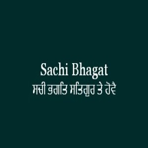 ਸਚੀ ਭਗਤਿ ਸਤਿਗੁਰ ਤੇ ਹੋਵੈ (Sri Guru Granth Sahib Ang 602)