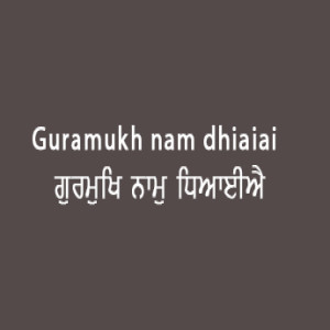 ਗੁਰਮੁਖਿ ਨਾਮੁ ਧਿਆਈਐ (Sri Guru Granth Sahib Page 66)