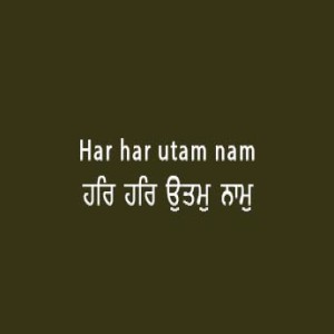 ਹਰਿ ਹਰਿ ਉਤਮੁ ਨਾਮੁ ਹੈ (Sri Guru Granth Sahib Page 81)