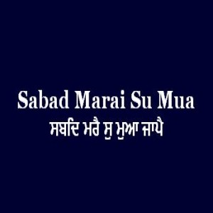 ਸਬਦਿ ਮਰੈ ਸੁ ਮੁਆ ਜਾਪੈ (Sri Guru Granth Sahib Page 111)