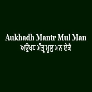 Aukhadh Mantr Mul Man Ekai (Sri Guru Granth Sahib Page 156)