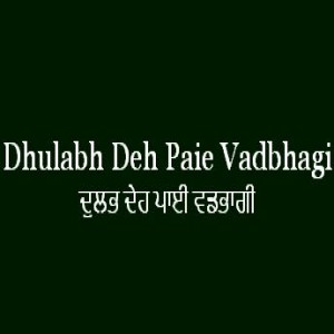 Dhulabh Deh Paie Vadbhagi (Sri Guru Granth Sahib Page 188)