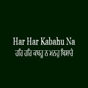 Har Har Kabahu Na Manoh Bisare (Sri Guru Granth Sahib Page 210)