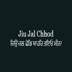 ਜਿਉ ਜਲ ਛੋਡਿ ਬਾਹਰਿ ਭਇਓ ਮੀਨਾ (Sri Guru Granth Sahib Page 326)
