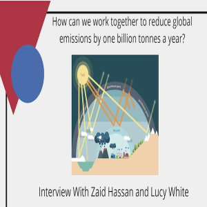 How can we work together to reduce global emissions by one billion tonnes a year?