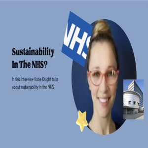 Sustainability in the NHS.