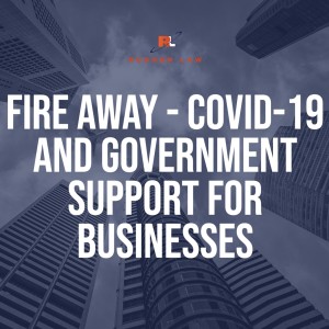 Fire Away - COVID-19 and Government Support for Businesses