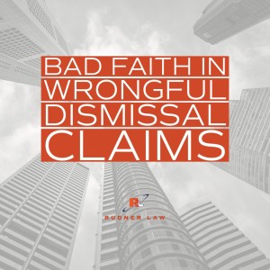 What happens when an employer is found to have acted in bad faith? Stuart looks at a recent example.