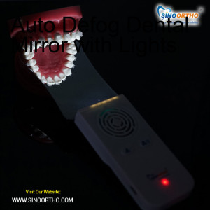 Auto Defog Dental Mirror with Lights