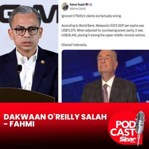 Dakwaan O'Reilly salah - Fahmi