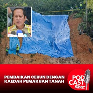 Pembaikan cerun di Taman Melawati guna kaedah pemakuan tanah