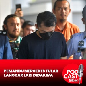 Pemandu Mercedes Benz langgar lari penunggang motosikal didakwa