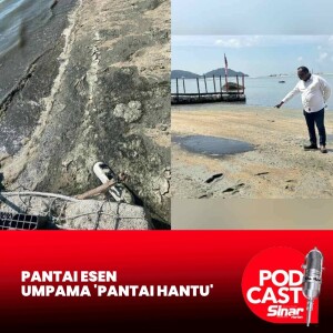 Busuk dan dipenuhi selut hitam, Pantai Esen umpama 'pantai hantu'