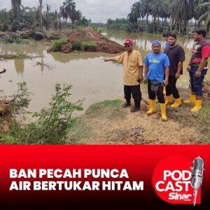 Air busuk warna hitam resahkan penduduk Ijok