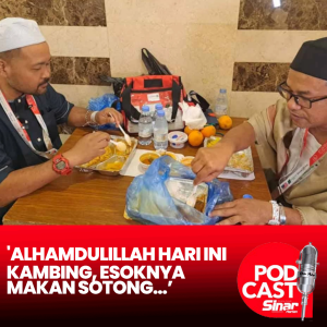 'Alhamdulillah hari ini kambing, esoknya dapat makan sotong…’