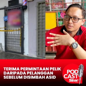 Terima permintaan pelik daripada pelanggan sebelum disimbah asid