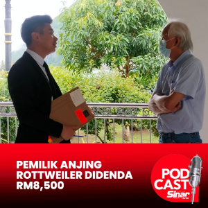 Pemilik anjing Rottweiler didenda RM8,500