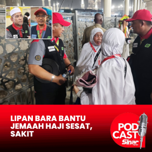 Lipan Bara bantu jemaah haji sesat, sakit
