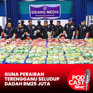 Guna perairan Terengganu seludup dadah RM25 juta