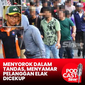 Menyorok dalam tandas, menyamar pelanggan elak dicekup