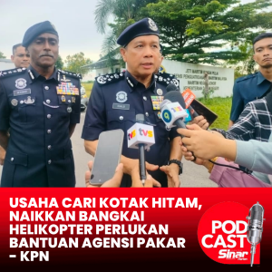 Usaha cari kotak hitam, naikkan bangkai helikopter perlukan bantuan agensi pakar - KPN