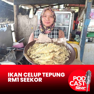 Niat bersedekah, peniaga jual ikan celup tepung RM1 seekor