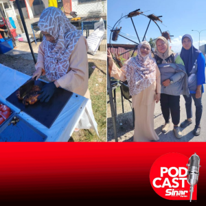 Wan Maimunah jual ayam golek 'Ferris Wheel'