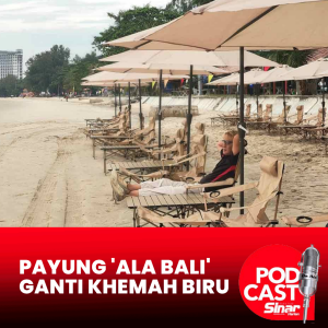 Bercuti 'ala Bali' di Pantai Teluk Kemang