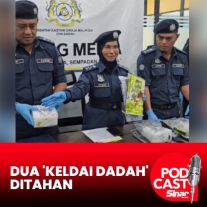 Dua 'keldai dadah' termasuk remaja ditahan bawa 20kg Methamphetamine