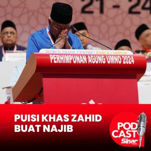 Zahid sebak, deklamasi puisi buat Najib