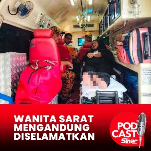 Banjir: Wanita sarat mengandung diselamatkan bomba