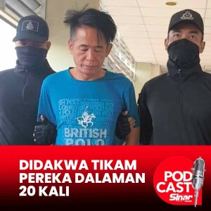 Tikam pereka dalaman 20 kali, penganggur didakwa membunuh