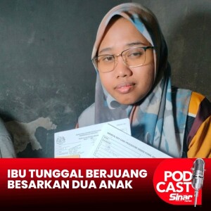 Ibu tunggal buta mata kiri berjuang besarkan dua anak