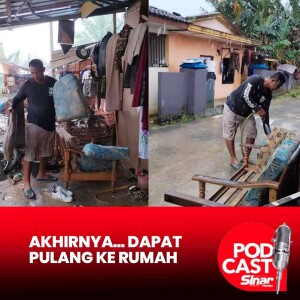 Mangsa banjir gembira pulang ke rumah, namun khuatir banjir berulang