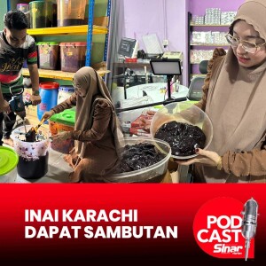 Anak tempatan Kuala Krai proses serbuk inai Karachi, Pakistan