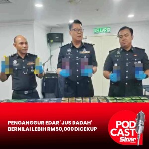 Penganggur edar 'jus dadah' bernilai lebih RM50,000 dicekup