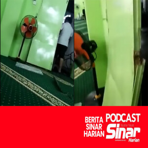 Tendang pintu surau tak puas hati pembesar suara kuat I SEMASA